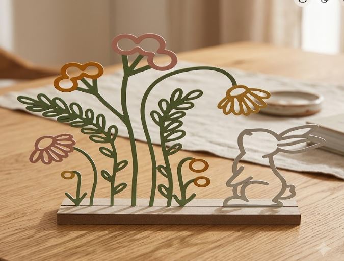 Osterdekoration – ca. 14 x 4 x 16 cm 