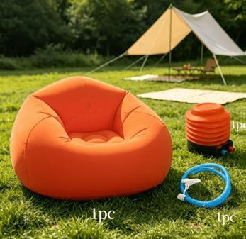 Lounge Sessel aufblasbar – 110x110x65cm