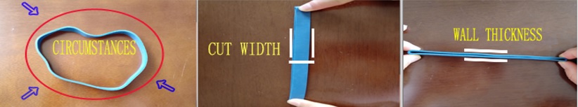 Gummibänder zur Kartonfixierung